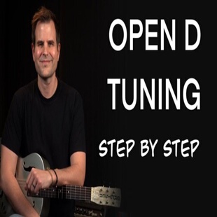 Udemy Learn Open D Tuning for Guitar Stef Rosen吉他教程+视谱