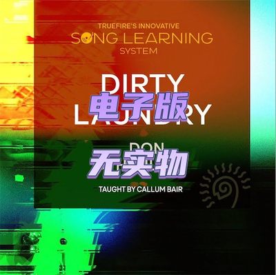 TrueFire Song Learning System Dirty Laundry Callum Bair 吉他