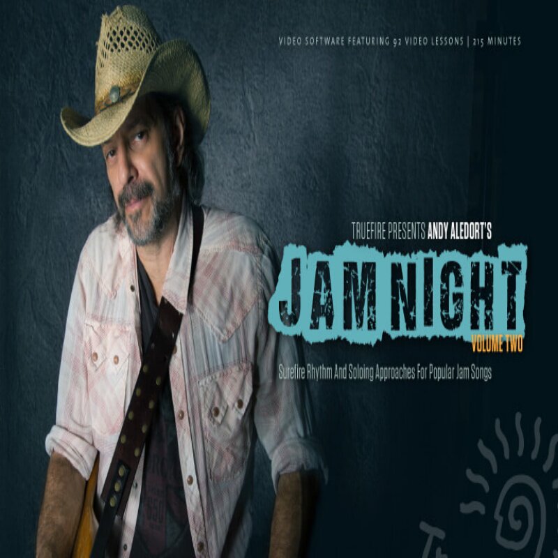 TrueFire Andy Aledort Jam Night Vol.2 流行歌节奏和独奏方法