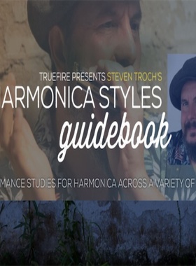 TrueFire Harmonica Styles Guidebook Steven Troch口琴风格吉他