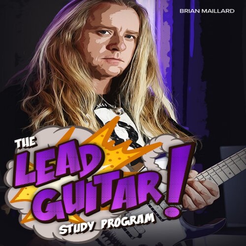 The Lead Guitar Study Program Brian Maillard 主音吉他+音视谱