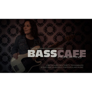 Foundations Cafe Bass 音谱 Madora 贝斯基础教程 Ryan TrueFire