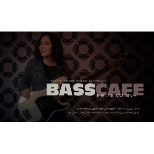 TrueFire Bass Cafe Foundations Ryan Madora 贝斯基础教程+音谱