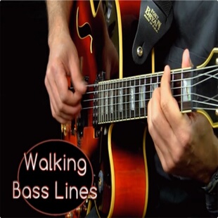 JamPlay Walking Bass Lines Paul Musso 爵士吉他行走低音+视GTP