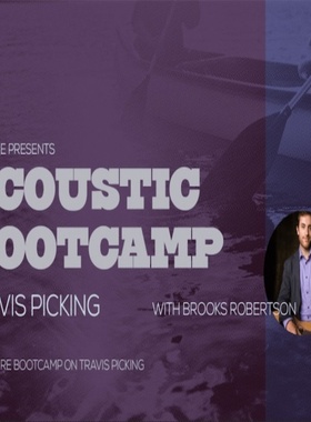 TrueFire Acoustic Bootcamp Travis Picking Brooks Robertson