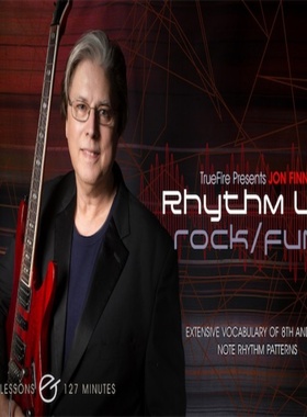 TrueFire Rhythm Lab Rock & Funk Jon Finn 摇滚放克吉他节奏+谱