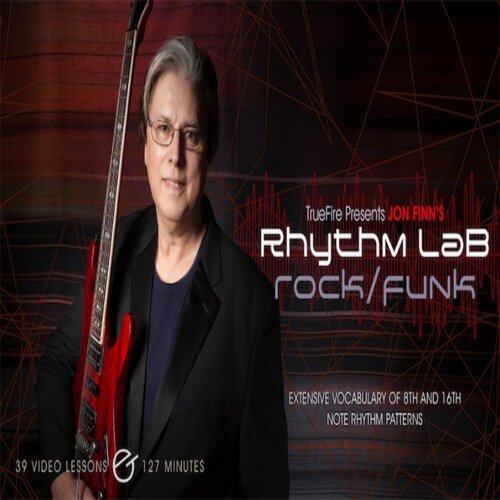 TrueFire Rhythm Lab Rock & Funk Jon Finn 摇滚放克吉他节奏+谱