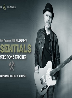 TrueFire Essentials Chord Tone Soloing Jeff McErlain吉他独奏