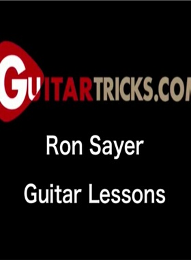 GuitarTricks Ron Sayer Guitar Lessons 布鲁斯摇滚吉他+音视谱