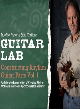 TrueFire GuitarLab Constructing Rhythm Guitar 1 Bard Carlton