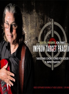 TrueFire Improv Target Practice Jon Finn 吉他即兴练习+音视谱