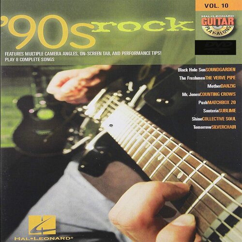 Guitar Play Along Vol.10 90s Rock Solo90年代摇滚吉他独奏教程