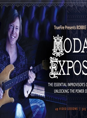 TrueFire Modal Expose Robbie Calvo 吉他即兴演奏指南+音视谱