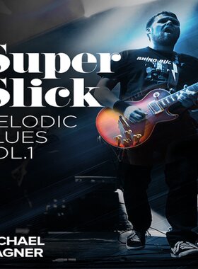 Super Slick Melodic Blues Vol.1 Michael Wagner布鲁斯吉他教程