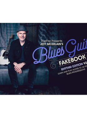 TrueFire Blues Guitar Fakebook Rhythm 2 Jeff McErlain 布鲁斯