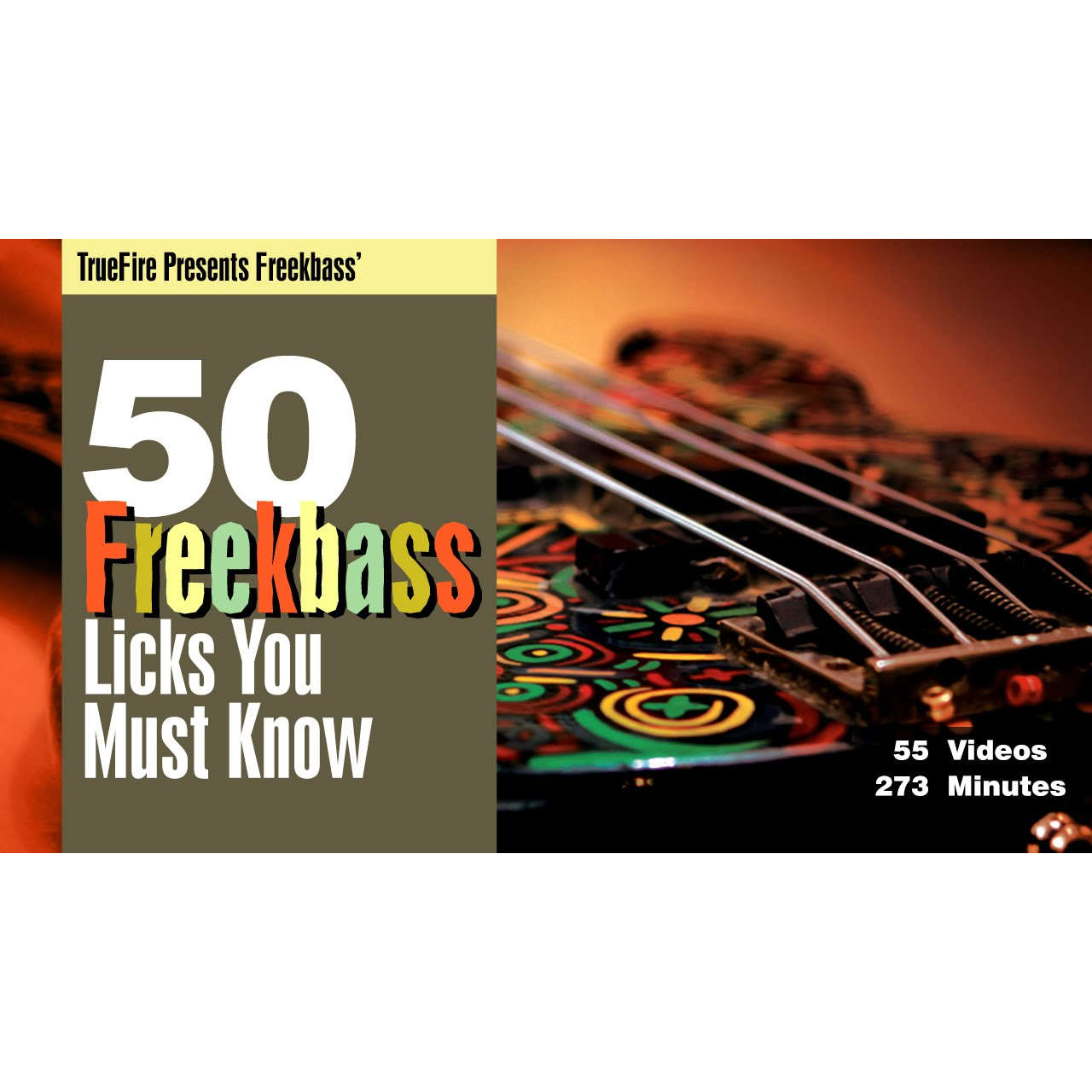 TrueFire 50 Freekbass Licks You Must Know贝斯乐句教程+音视谱