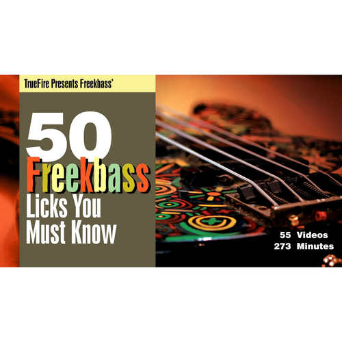 TrueFire 50 Freekbass Licks You Must Know贝斯乐句教程+音视谱