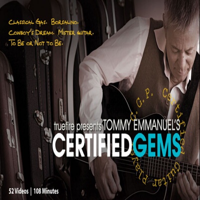 TrueFire Certified Gems Tommy Emmanuel 汤米指弹吉他教程+视谱