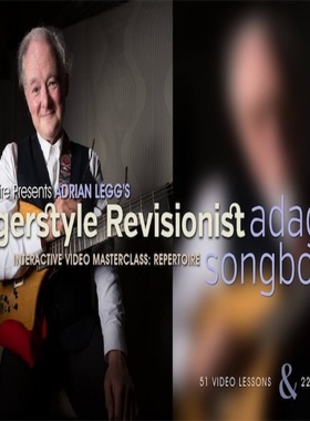 TrueFire Fingerstyle Revisionist Adagio Songbook Adrian Legg