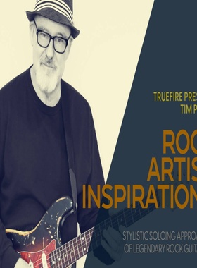 TrueFire Rock Artist Inspirations Tim Pierce 摇滚吉他独奏+音