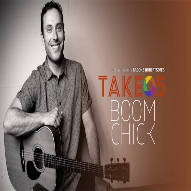 TrueFire Take 5 Boom Chick Brooks Robertson 民谣吉他指弹技巧