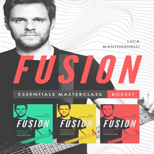 Fusion Essentials Masterclass Box Set Luca Mantovanelli 3套