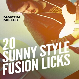 Fusion 音 Style Miller JTC融合吉他乐句 Martin Sunny Licks