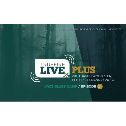 TrueFire Live Plus Jazz Blues Camp 1 David Hamburger爵士蓝调