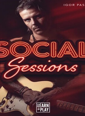 Learn To Play Social Sessions Igor Paspalj JTC吉他独奏音视谱