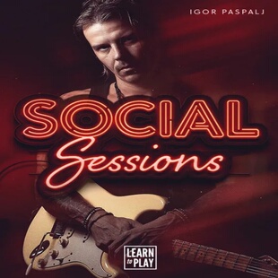 Learn To Play Social Sessions Igor Paspalj JTC吉他独奏音视谱