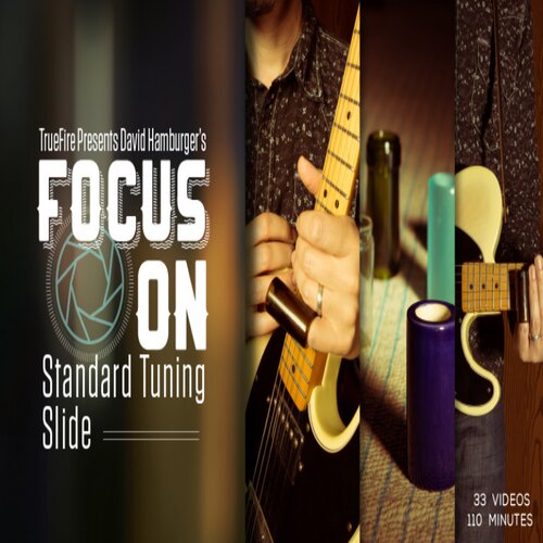 TrueFire Focus On Standard Tuning Slide David Hamburger 滑棒