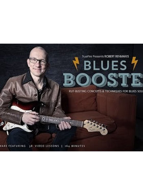 TrueFire Blues Booster Robert Renman 布鲁斯吉他教程+音视谱