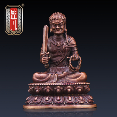 黄铜密宗不动明王佛像家居装饰品