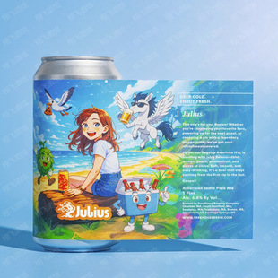 1#满2罐包邮美国进口精酿啤酒树屋朱利叶斯波士顿版美式IPA罐装