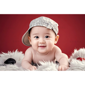 宝贝计划海报新生娃娃图片婴儿大挂画墙贴宝宝胎教挂画不干胶贴纸