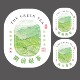 2026新茶小尺寸标签贴纸龙井茶绿茶封口贴可定制茶叶有机农产品贴