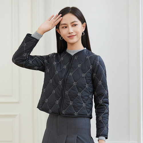短款保暖棉衣棉服轻盈修身不臃肿