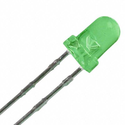 SLR-342MG3F【LED GREEN DIFFUSED T-1 T/H】