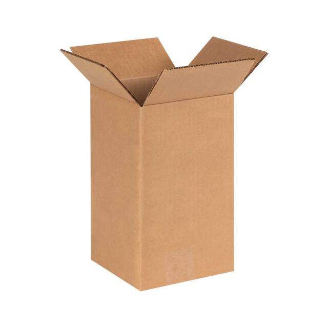 b39528【6x6x10" tall cardboard corrugate】