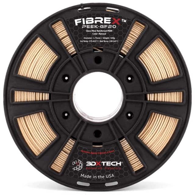 pk04010250nat【fibrex peek gf20, 1.75mm, 250g,】