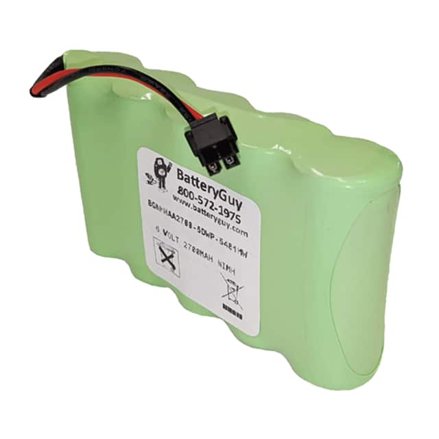 BGNMH2700-5DWP-5481MW【6V 2700MAH NIMH BATTERY】 电子元器件市场 电容器 原图主图