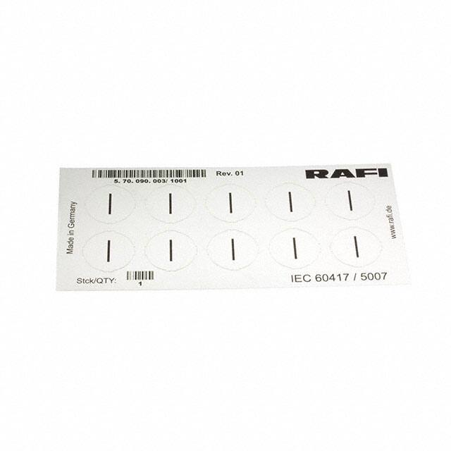 70090.0031001【labelling sheet, symbol "on"】