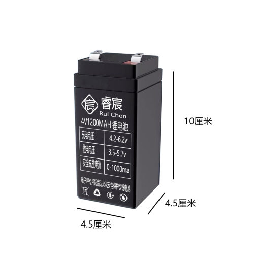 Tcsats台电子秤专用蓄电池锂电池4v3600ah超长待机通用配件