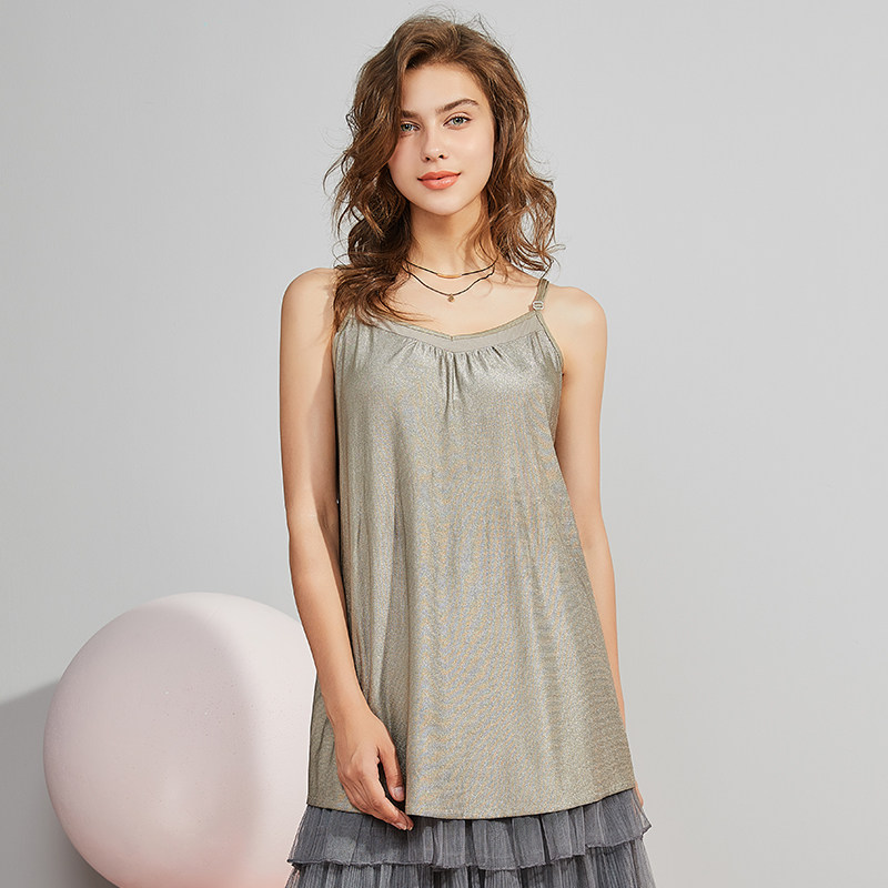 十月妈咪防辐射孕妇装正品吊带内穿外穿 四季孕妇防辐射服上衣夏