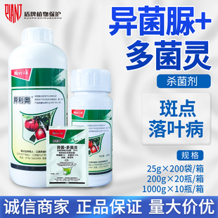 异利奥 20%异菌脲多菌灵苹果树斑点落叶病农药杀菌剂悬浮剂禾益