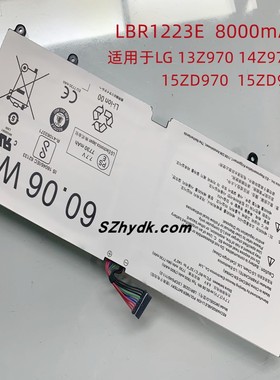 LBR1223E电池适用于LG 13Z970 14Z970A 15ZD970 15ZD975电脑电池