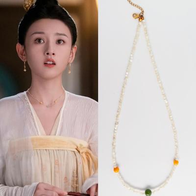 半夏同款项链蜜蜡和田玉