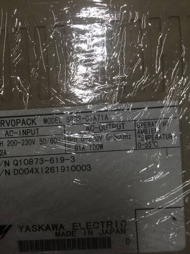 SGDS-01A71A安川驱动器二手进口驱动器 专业销售维修一体化