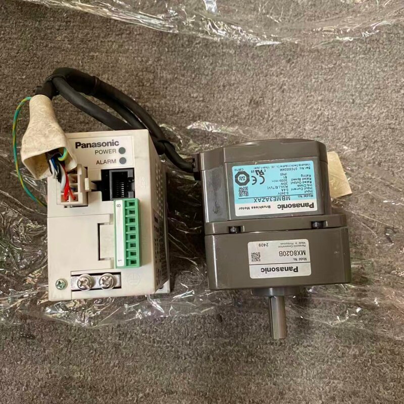 议价MBME3AZAX MX8G20B MBDE3A5BWR 松下伺服电机带减速机驱动器