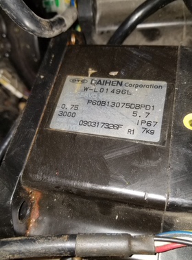 P60B13075DBPD1 W-L01496L OTC伺服电机 0.75KW